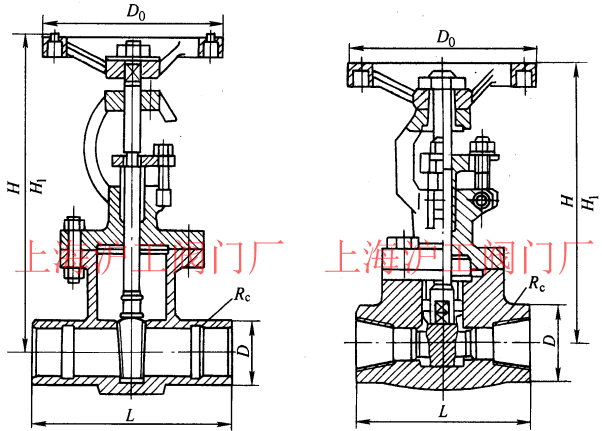 Z11HZ11Y  PN25~PN160 ƃ(ni)ݼyШʽlyμY(ji)(gu)ߴʾD